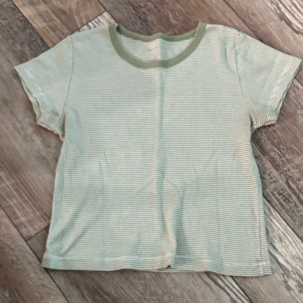 Green Striped T-Shirt